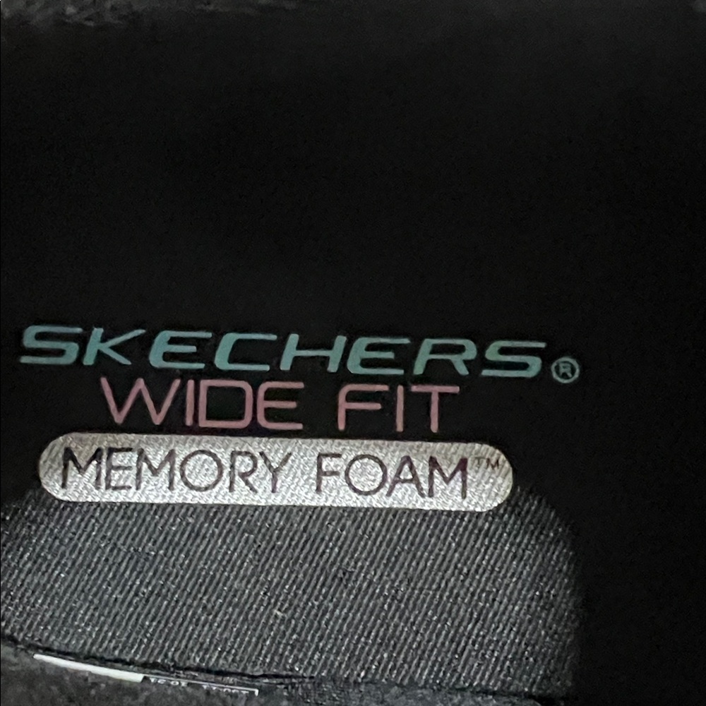 Skechers Pure Flex Poised Women's Shoes - Black and White - Picture 2 of 6